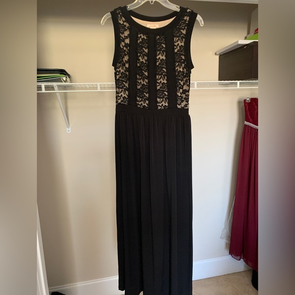 Candalite Dresses & Skirts - Long Black Dress Size Small